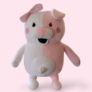 Super Dangan Ronpa Usami Plush Pink & White Rabbit/Bear,  "Monomi"‎